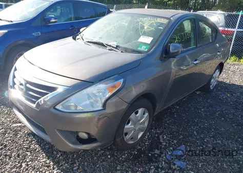 2016 Nissan Versa 1.6 S/1.6 S+/1.6 Sl/1.6 Sv from USA, damaged, VIN 3N1CN7AP3GL802979